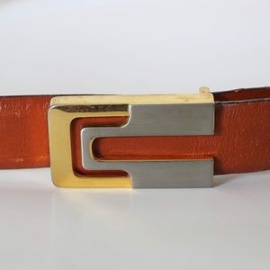 Vintage Leather Belt from Spain